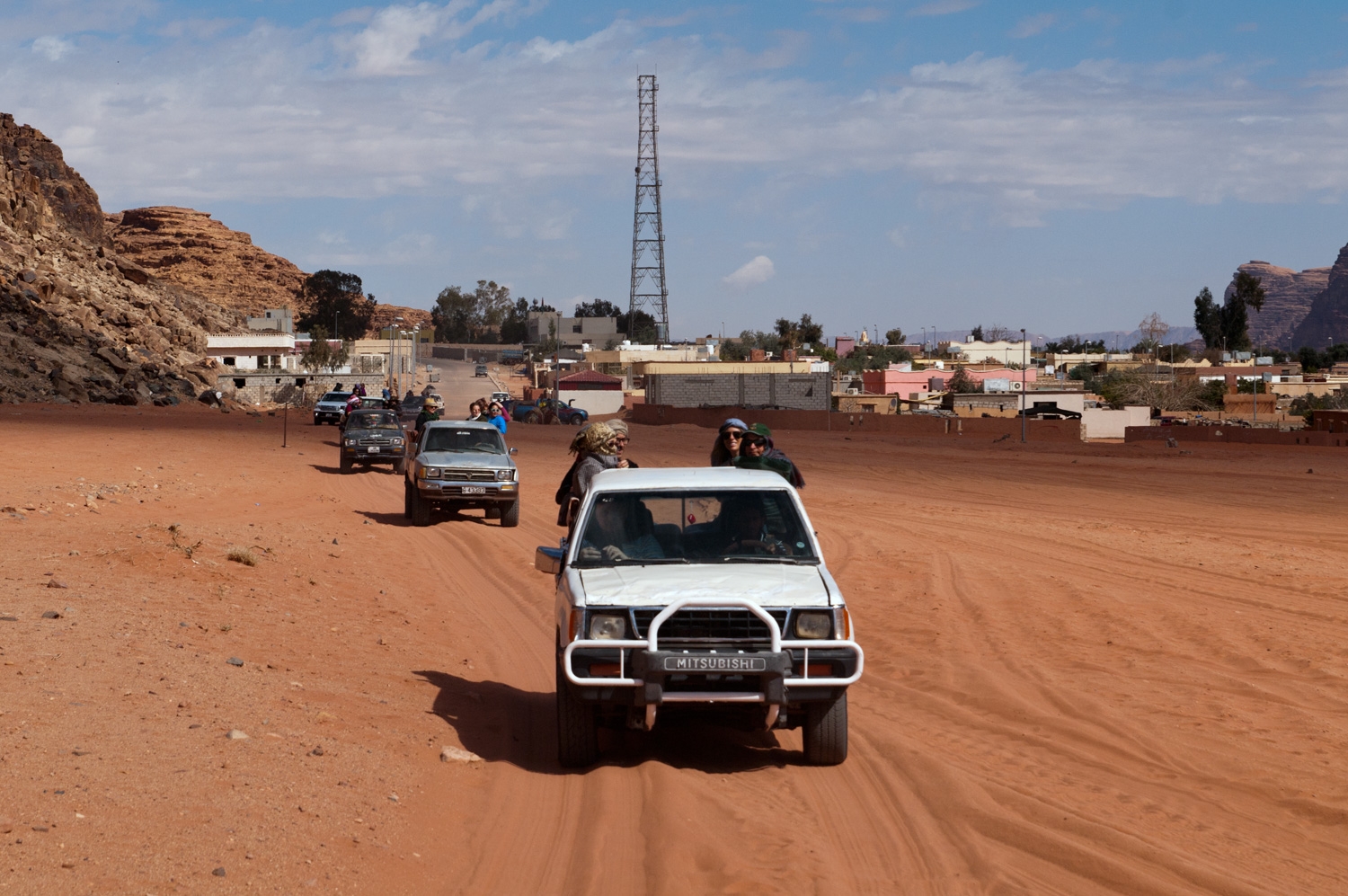 A Caravan Of Tourists