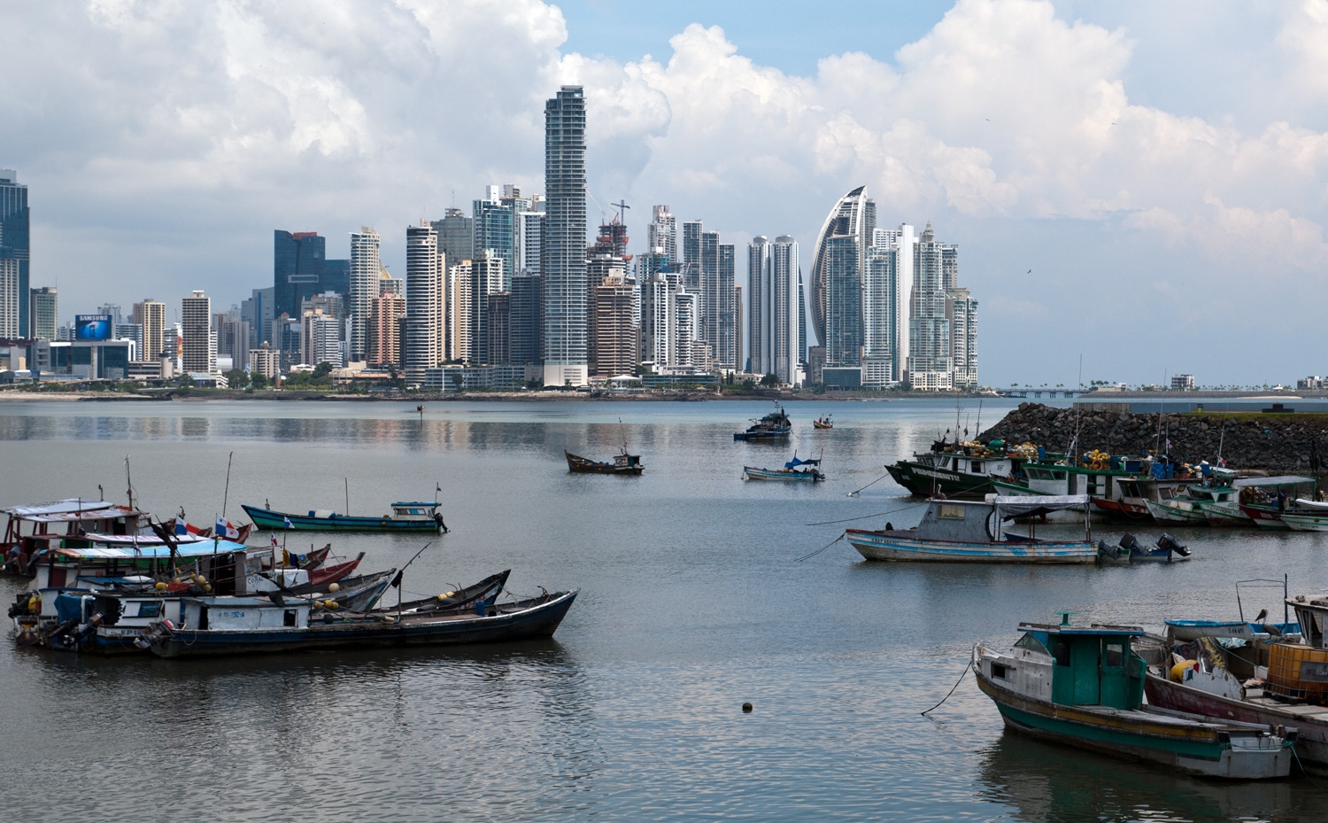A Fishermans View Of Downtown 