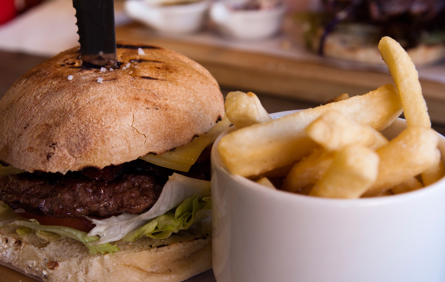 An Aussie Burger In Freo
