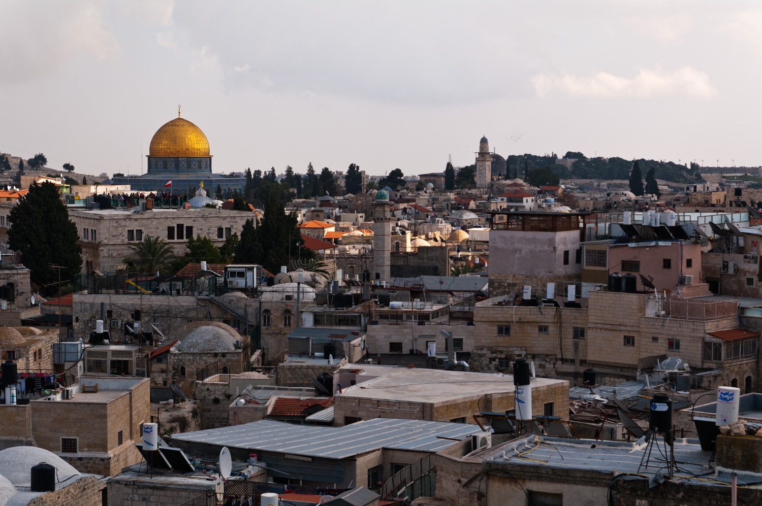 Dome On The Rock, Atop The Old City