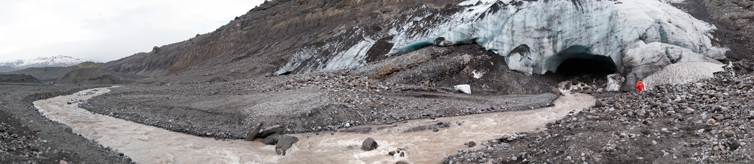 Glacial Stream Out Of Eyjafjallajokull