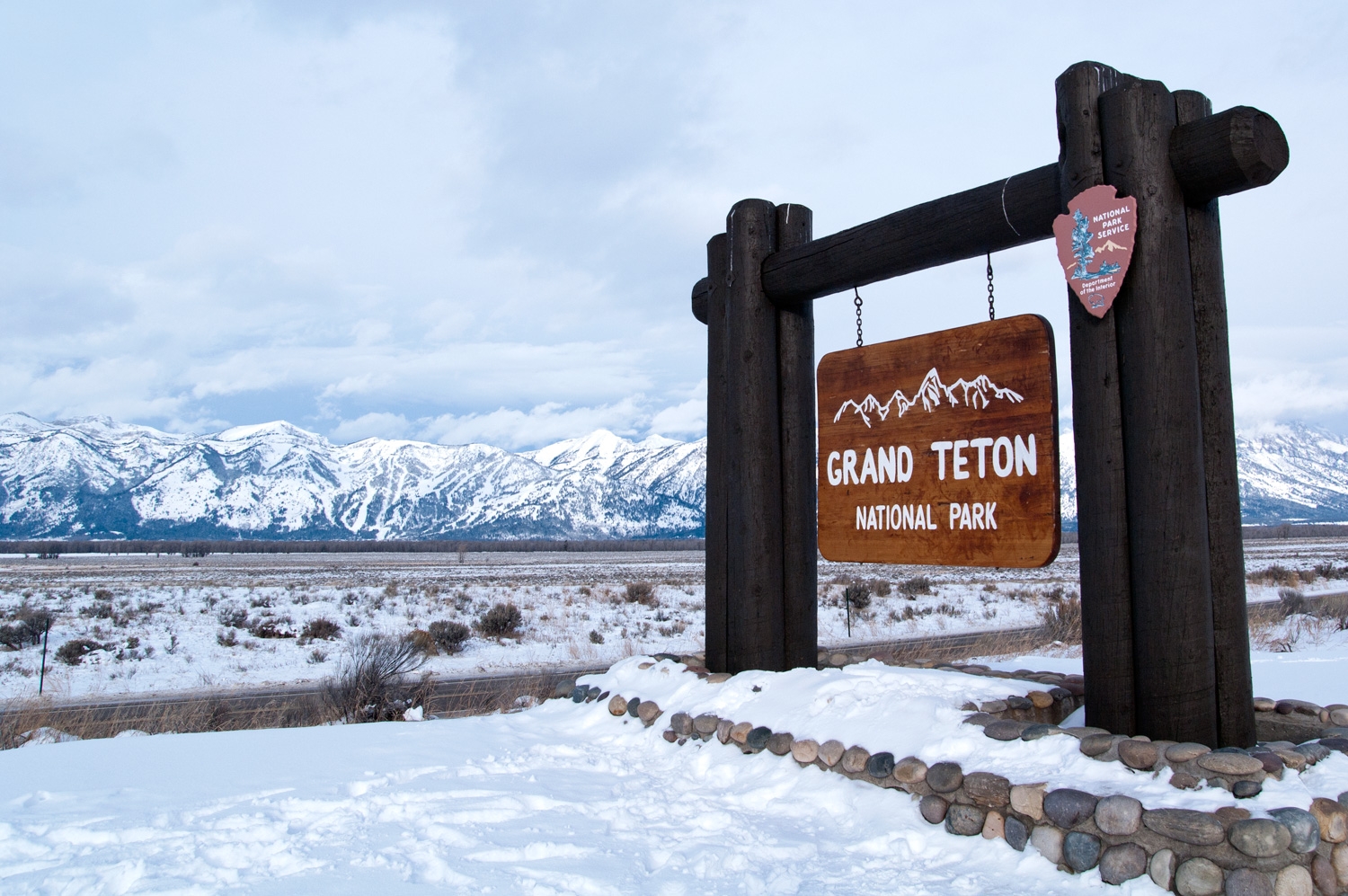 Grand Teton National Park Entrance