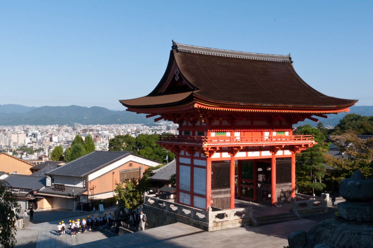 Kiyomizu-dera Overlooking Kyoto