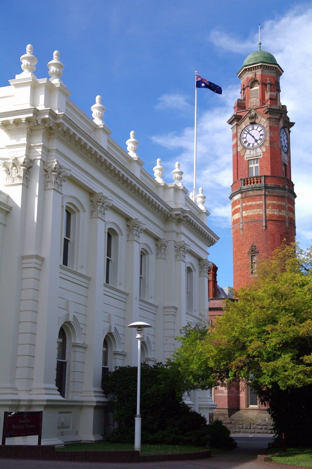 Launceston Clocktower In Tasmania