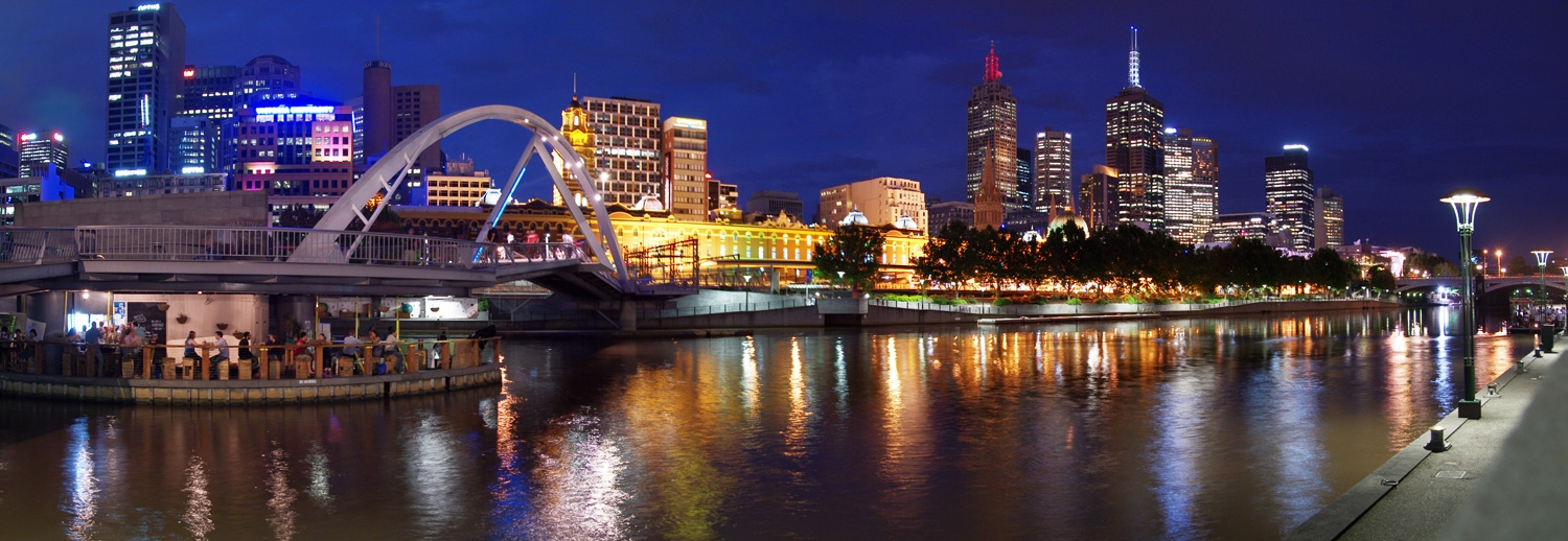 Melbourne Skyline Panorama