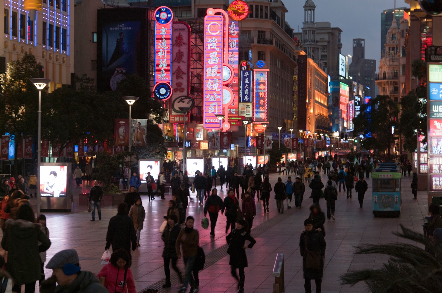 Nanjing Road In Shanghai
