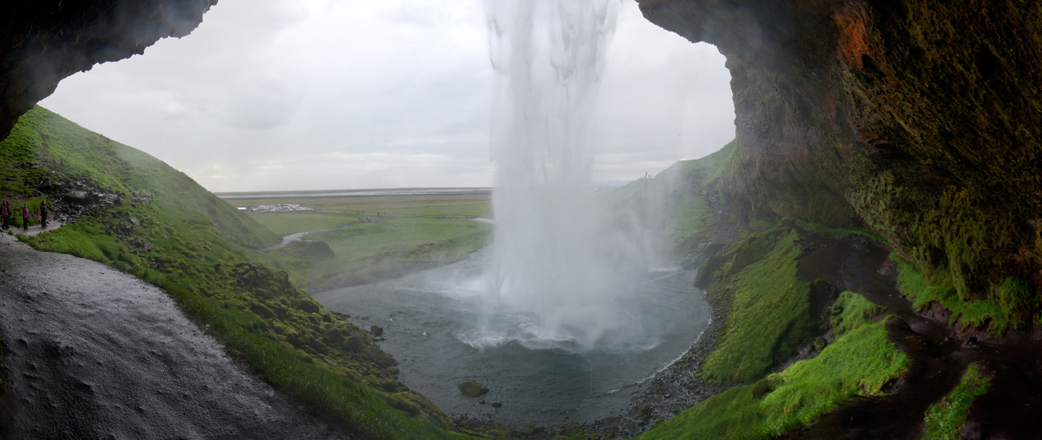 Porsmork Behind The Falls
