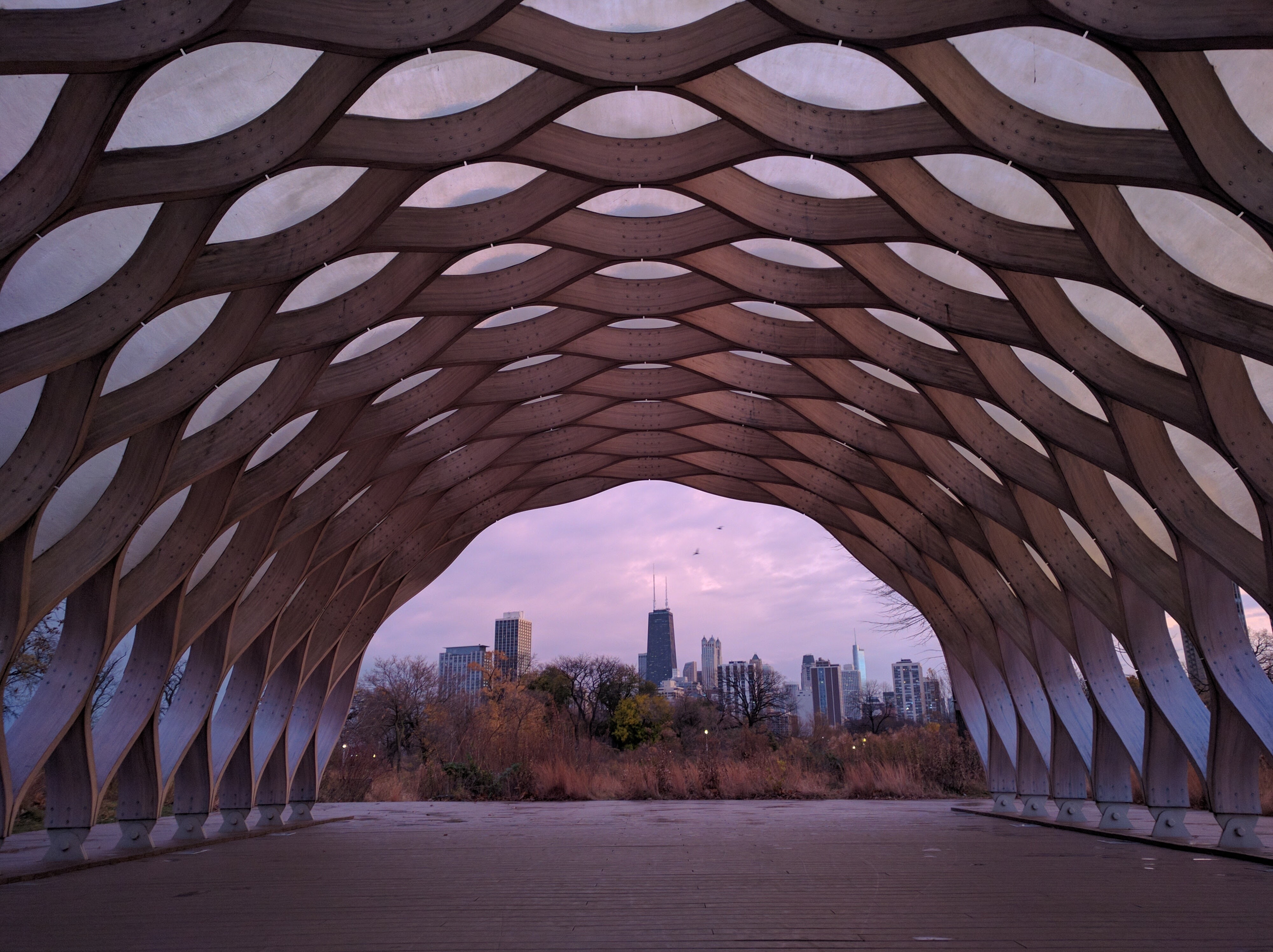 South Pond Pavilion In Lincoln Park