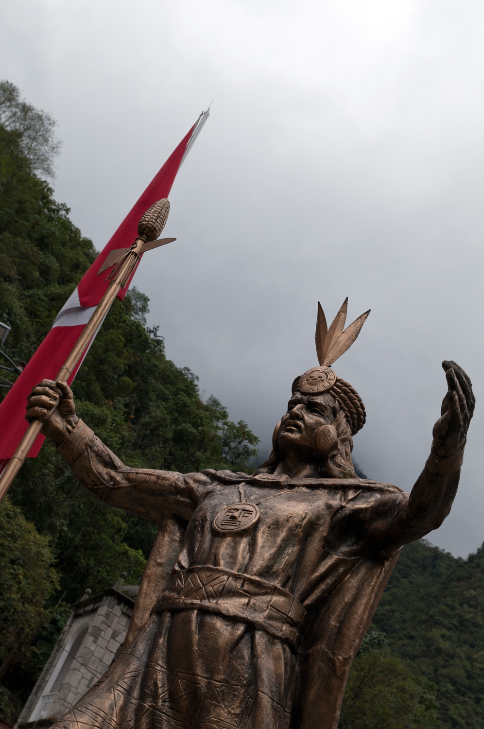 Statue En Aguas Calientes