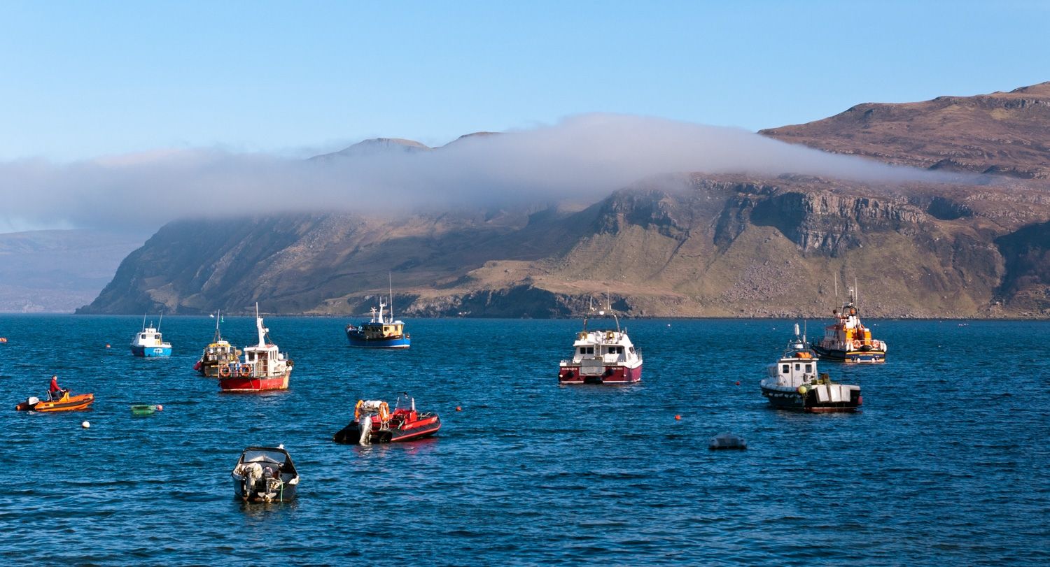 The Boats On Loch Portree