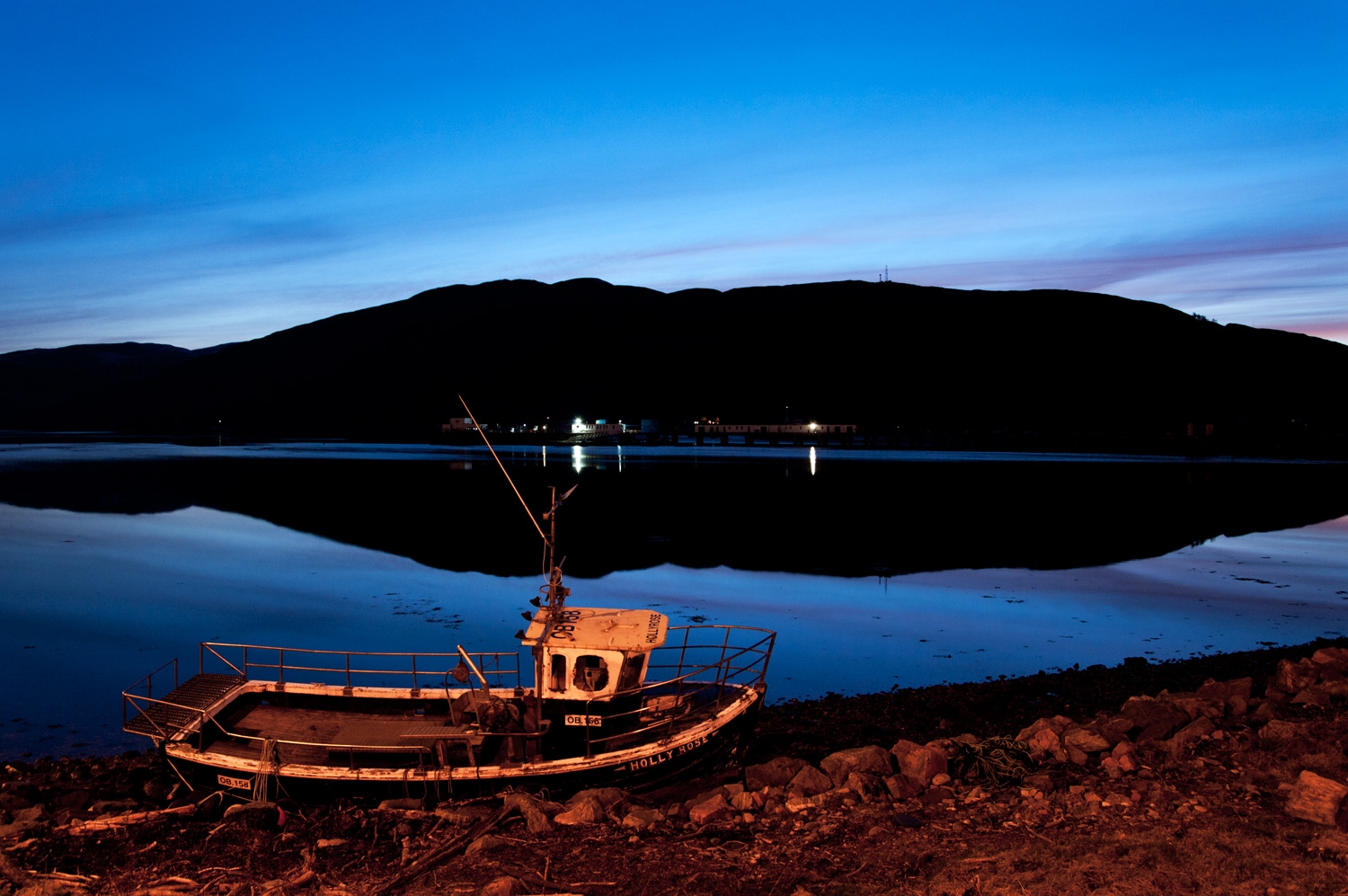 The Day Has Ended For This Boat