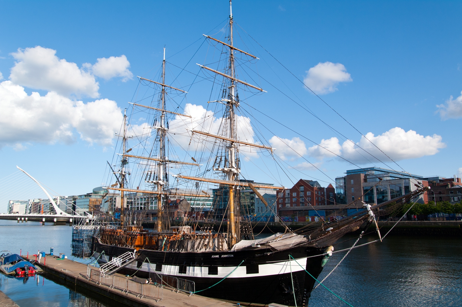 The Jeanie Johnston Tall Ship