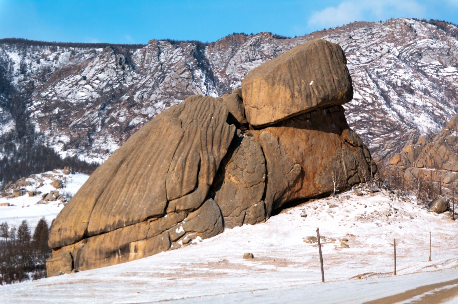 Turtle Rock In Mongolia, Gorkhi Terelj, Mongolia
