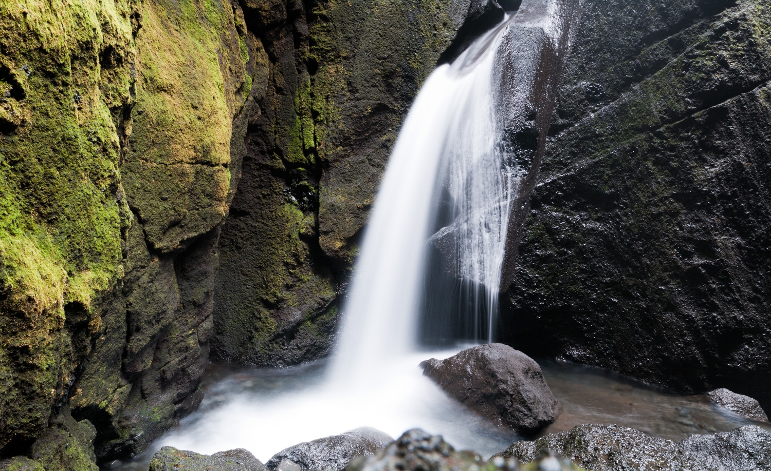 Waterfall At Porsmork National Park