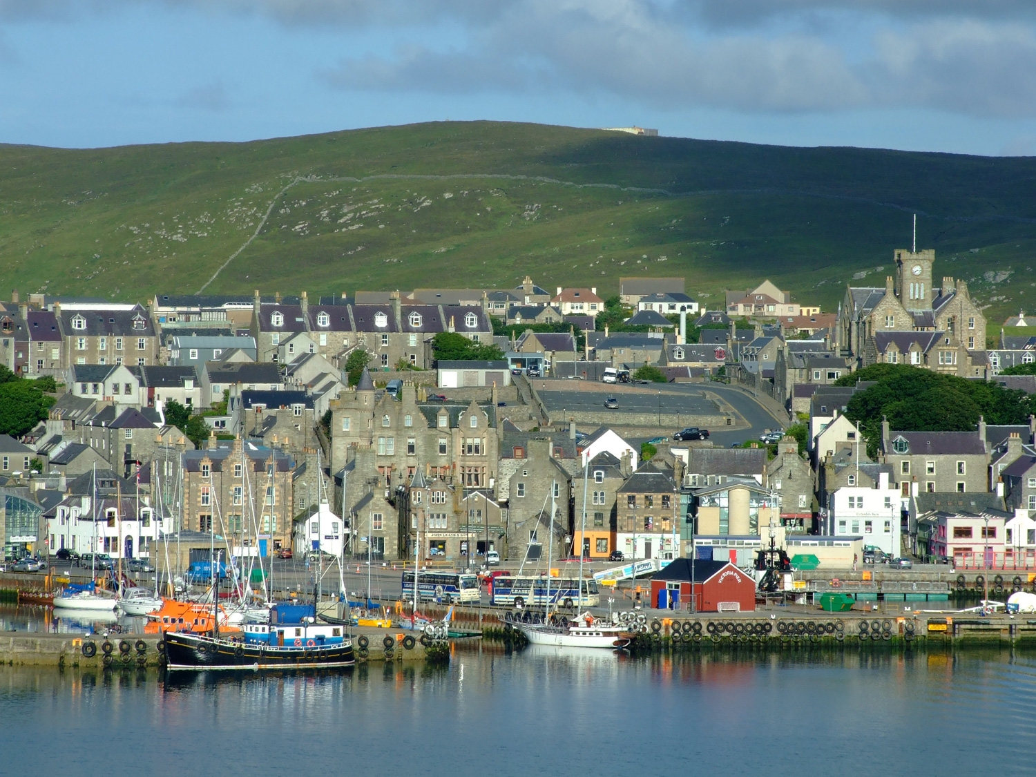 The Port Of Lerwick
