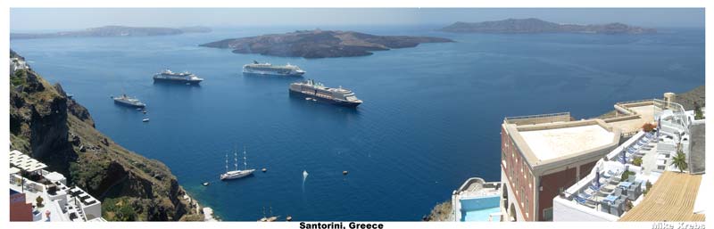 Santorini Greece Panorama